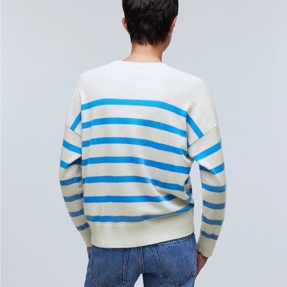 Madewell (Re)sponsible Cashmere Oversized Crewneck Sweater - Picture 2 of 6